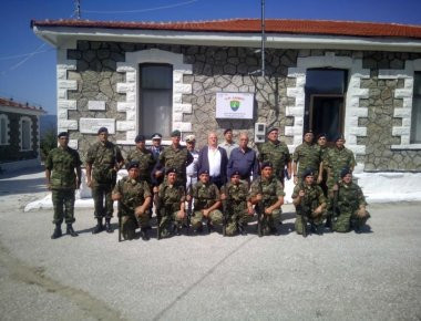 Επίσκεψη ΑΝΥΕΘΑ Δ. Βίτσα και Α/ΓΕΣ στο ΕΦ Λαιμού (φωτό)